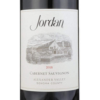 Jordan Cabernet Sauvignon Library Release Alexander Valley 2016 - 1.5L - Front Label