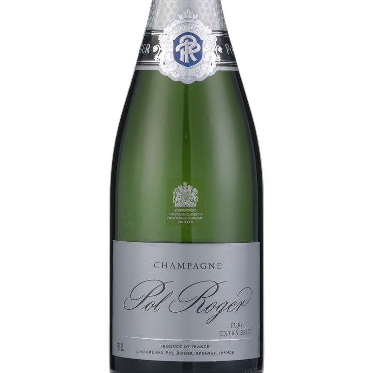 Pol Roger Champagne Extra Brut Pure - 750ML - Front Label