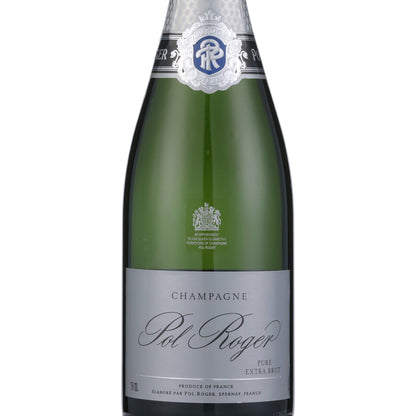 Pol Roger Champagne Extra Brut Pure - 750ML - Front Label