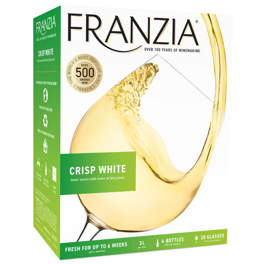 Franzia Crisp White International - 3.0L - Front