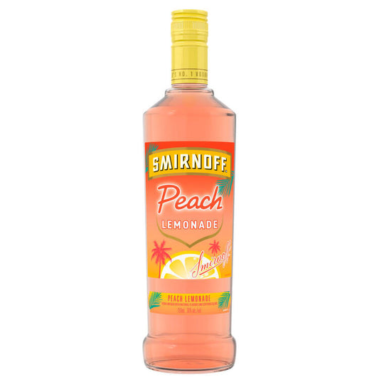 Smirnoff Peach Lemonade Flavored Vodka 60 - 750ML - Front