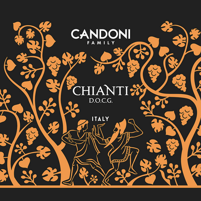 Candoni Chianti - 750ML - Front Label