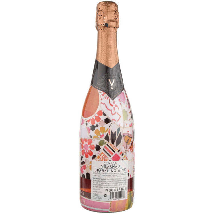 Vilarnau Cava Brut Rose Reserva - 750ML