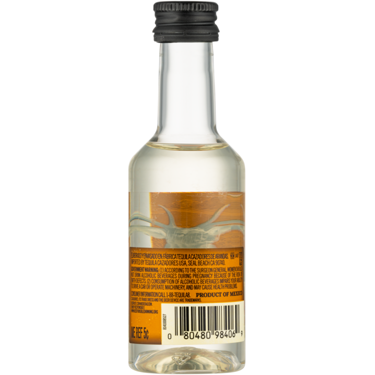 Cazadores Tequila Reposado 80 - 50ML - Back