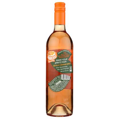 Mommenpop Aperitif Wine Seville Orange - 750ML - Back