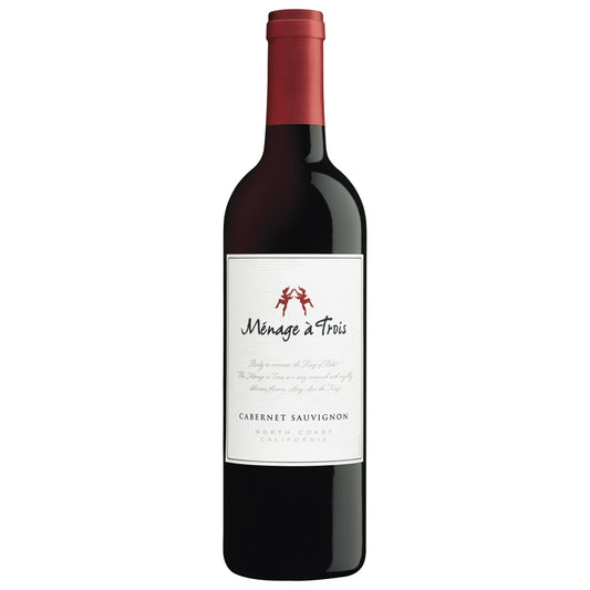 Menage A Trois Cabernet Sauvignon North Coast - 750ML - Front