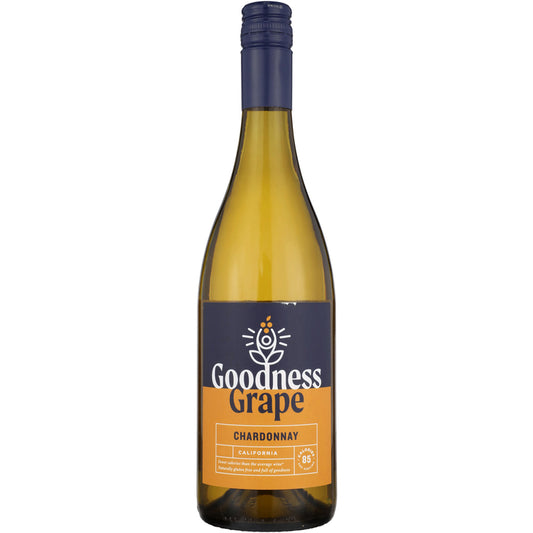 Goodness Grape Chardonnay 85 Calories Per Serving California - 750ML - Front