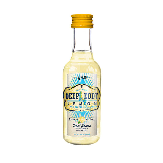 Deep Eddy Lemon Flavored Vodka 70 - 50ML - Front