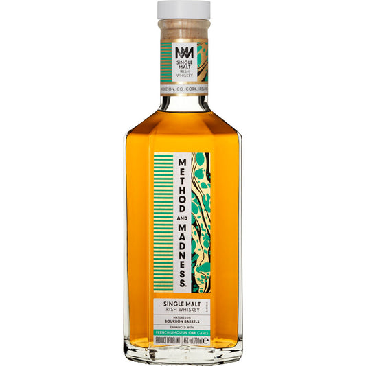Method And Madness Single Malt Irish Whiskey Selectively Finished In F - 700ML - Front