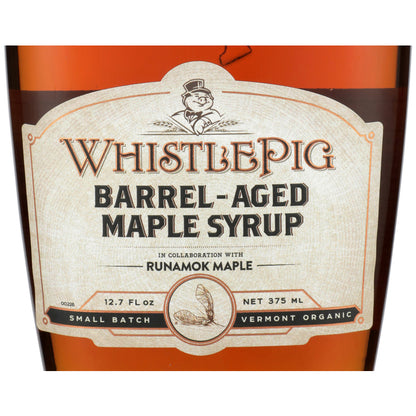 Whistlepig Maple Syrup - 375ML - Front Label
