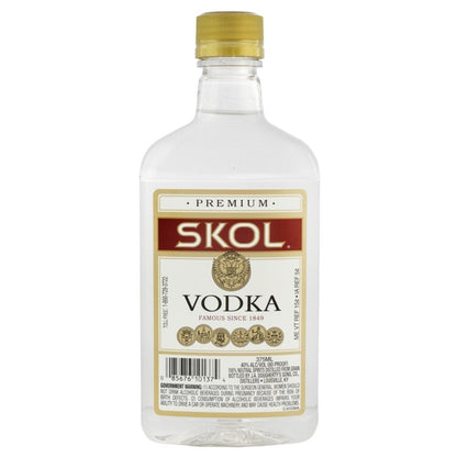 Skol Vodka 80 - 375ML - Back