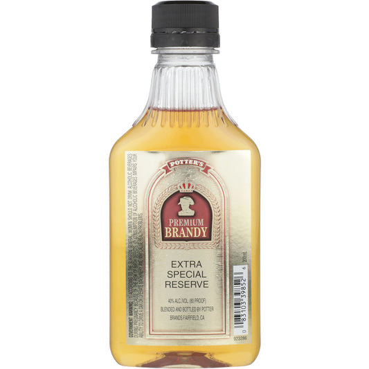 Potter's Premium Brandy Extra Special Reserve 80 - 200ML - Front