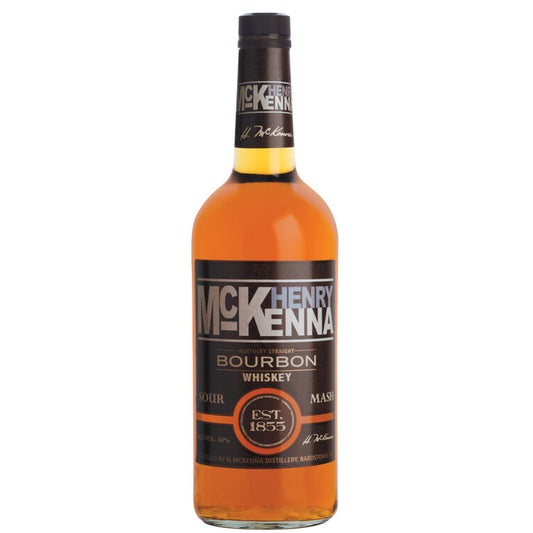 Henry Mckenna Straight Bourbon Sour Mash 80 - 1.0L - Front