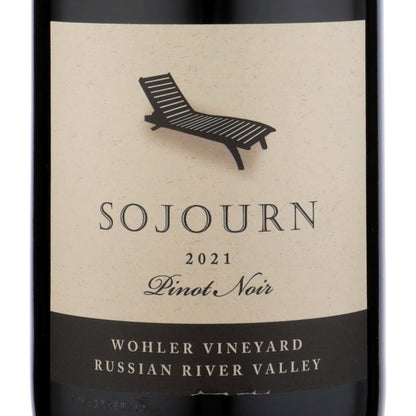 Sojourn Cellars Pinot Noir Wohler Vineyard Russian River Valley 2021 - 750ML