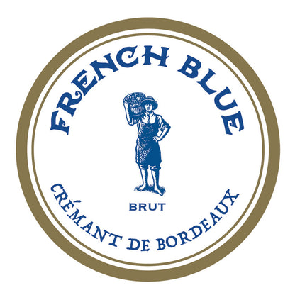 French Blue Cremant De Bordeaux Brut - 750ML