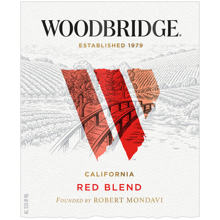Woodbridge Red Blend California - 1.5L - Front Label