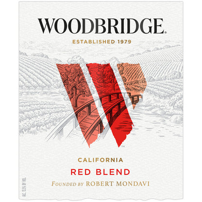 Woodbridge Red Blend California - 1.5L - Front Label