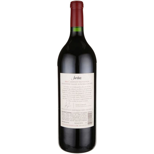 Jordan Cabernet Sauvignon Library Release Alexander Valley 2014 - 1.5L - Back