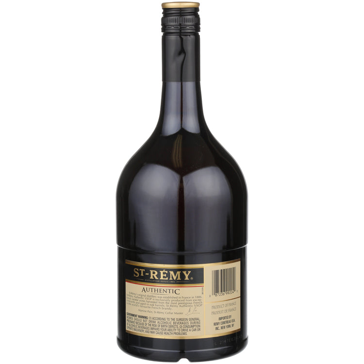 St. Remy Brandy Napoleon Vsop 80 - 1.0L - Back