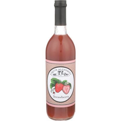 Liquid Alchemist Strawberry Syrup - 750ML - Front
