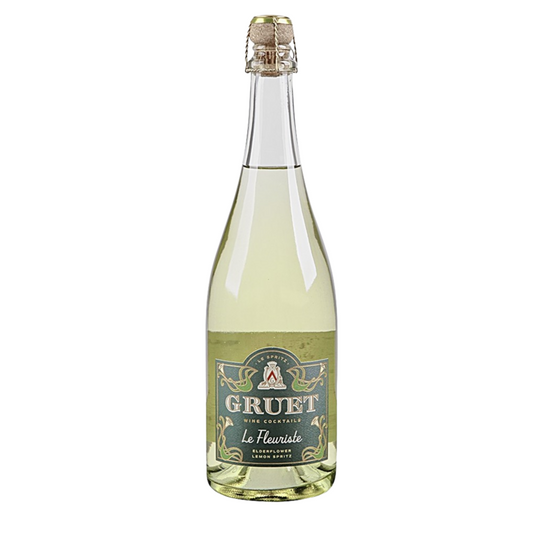Gruet Wine Based Cocktail Le Fleuriste Elderflower Lemon Spritz - 750ML - Front
