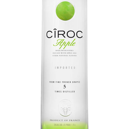 Ciroc Apple Flavored Vodka 70 - 1.75L