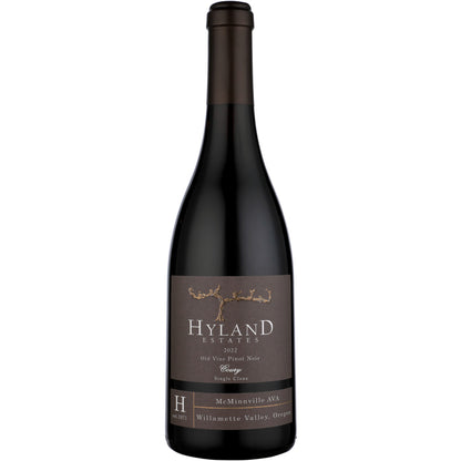Hyland Estates Pinot Noir Coury Hyland Vineyard Mcminnville 2022 - 750ML - Front