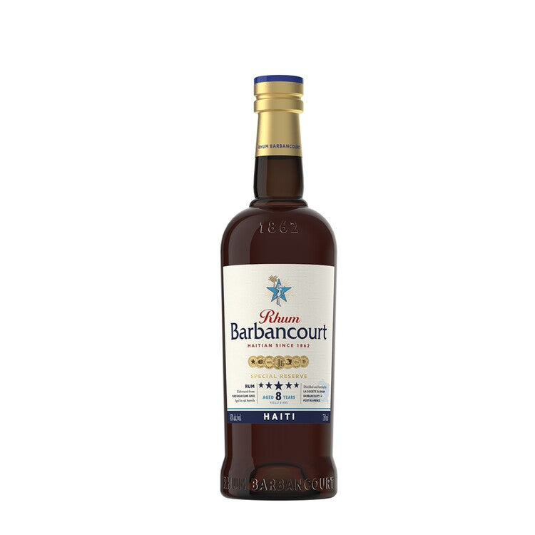 Rhum Barbancourt Aged Rum Reserve Speciale Five Star 8 Yr 86 - 750ML - Front