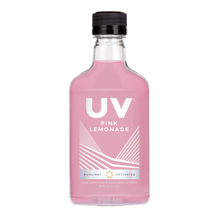 Uv Pink Lemonade Flavored Vodka 60 - 200ML - Front