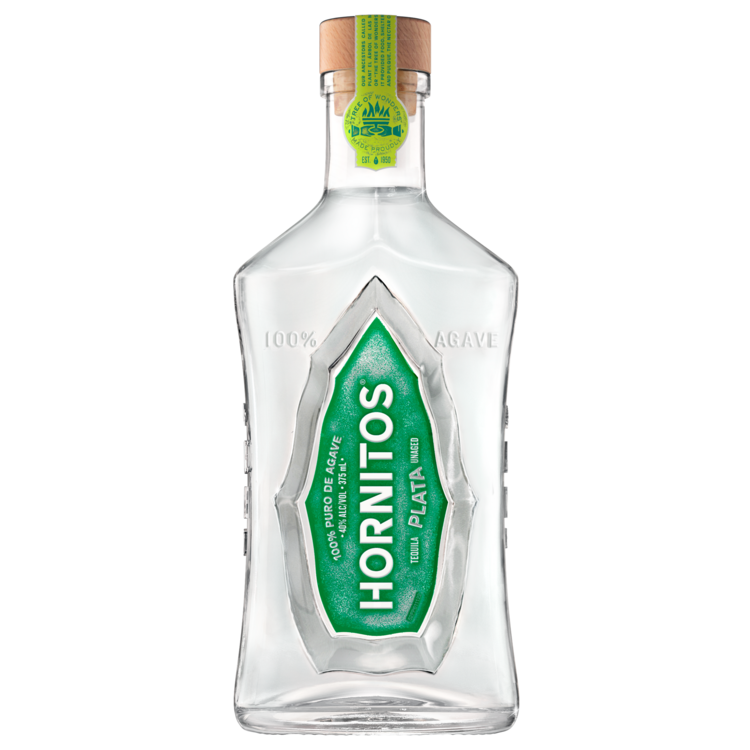 Hornitos Tequila Plata 80 - 375ML - Front