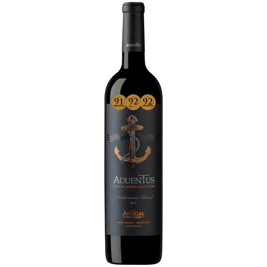 Aduentus Malbec/Tempranillo/Syrah Mediterraneo Mendoza 2017 - 750ML - Front