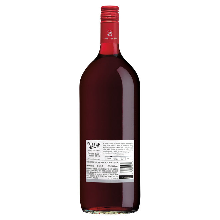 Sutter Home Sweet Red California - 1.5L - Back