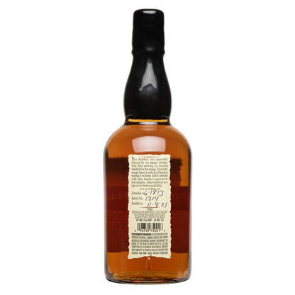 Evan Williams Straight Bourbon Single Barrel 86.6 - 750ML - Back