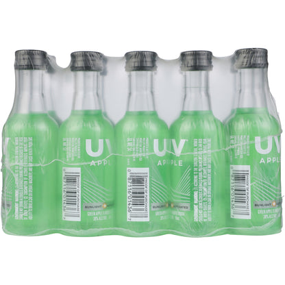 Uv Apple Flavored Vodka 60 - 50ML - Back