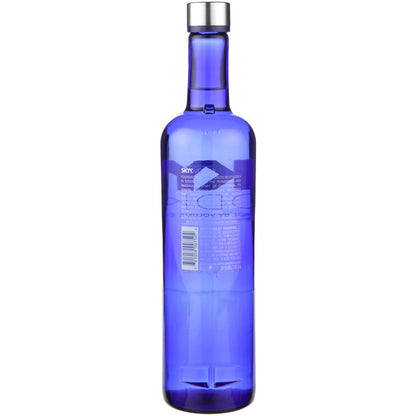 Skyy Vodka 80 - 750ML - Back