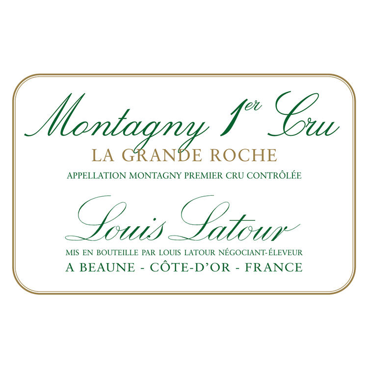 Louis Latour Montagny La Grande Roche Premier Cru 2023 - 750ML - Front Label
