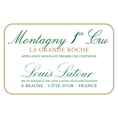 Louis Latour Montagny La Grande Roche Premier Cru 2023 - 750ML - Front Label