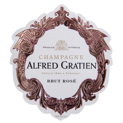 Alfred Gratien Champagne Brut Rose - 750ML - Front Label