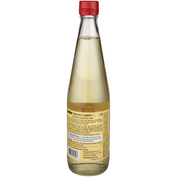 Takara Mirin Gourmet Seasoning Sake - 700ML - Back