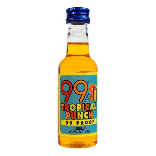 99 Brand Tropical Fruit Liqueur Punch 99 - 50ML - Front