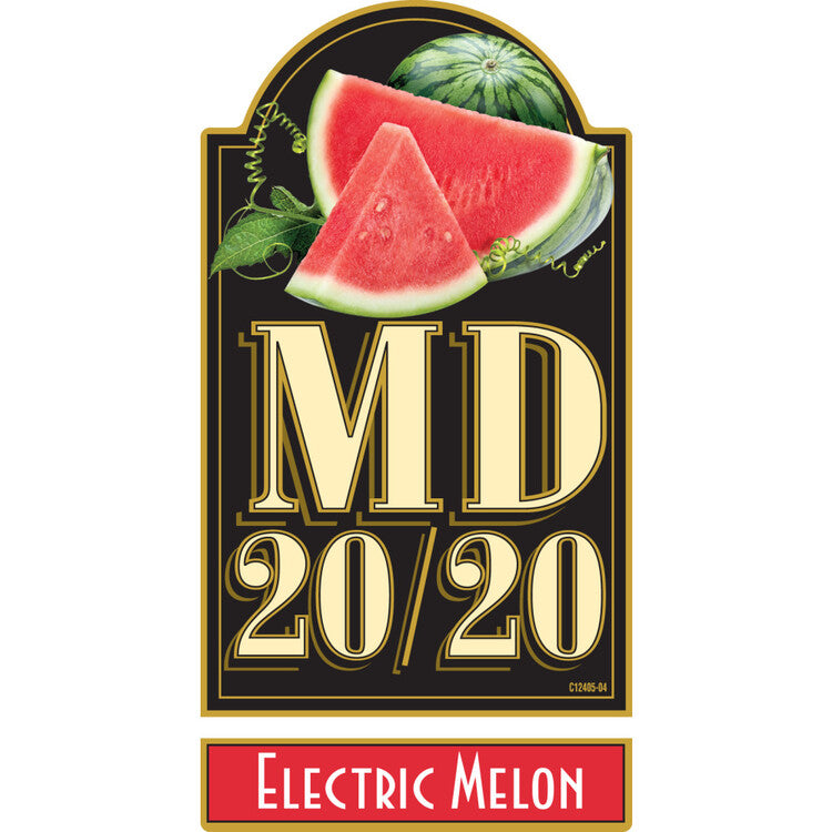 Md 20/20 Electric Melon Flavored Wine - 750ML - Front Label