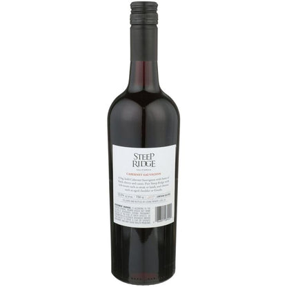Steep Ridge Cabernet Sauvignon California - 750ML - Back
