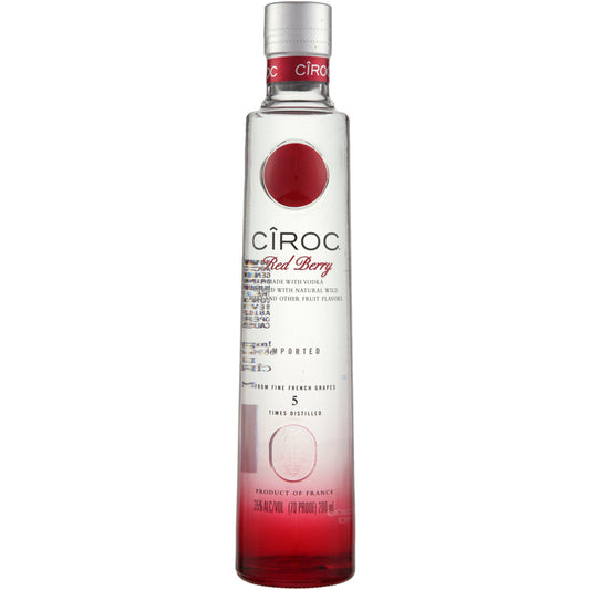 Ciroc Red Berry Flavored Vodka 70 - 200ML - Front