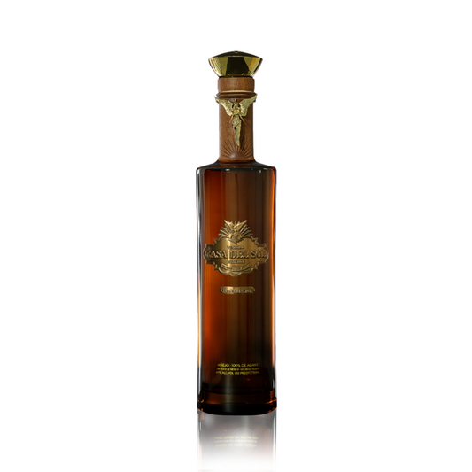 Casa Del Sol Tequila Anejo Angels Reserve 11:11 Finished In Cognac Bar - 750ML - Front