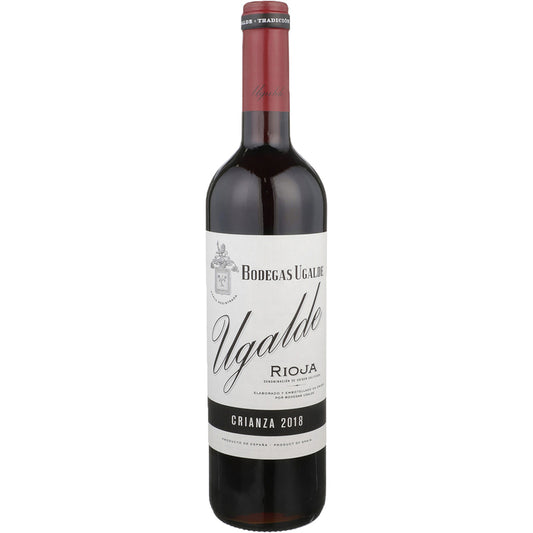 Bodegas Ugalde Rioja Crianza 2018 - 750ML - Front