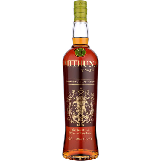 Paul John Single Malt Whisky Mithuna 116 - 750ML - Front