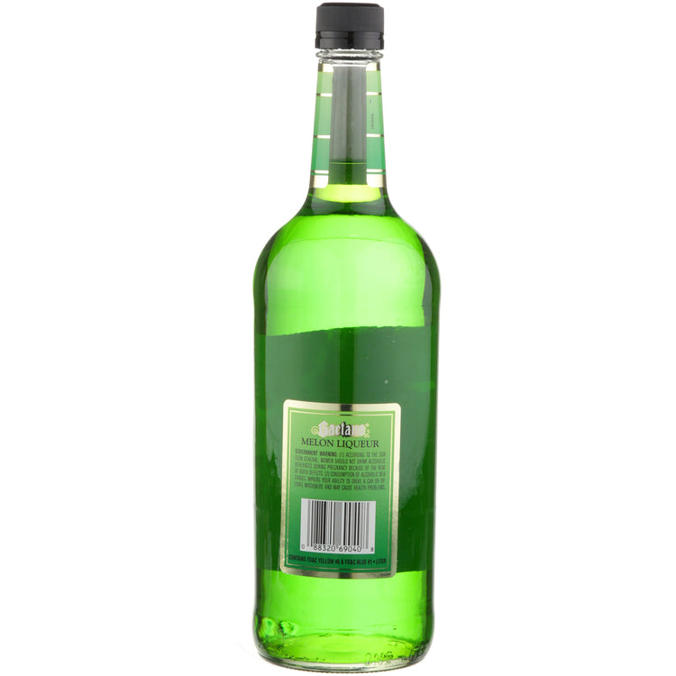 Gaetano Melon Liqueur 42 - 1.0L - Back
