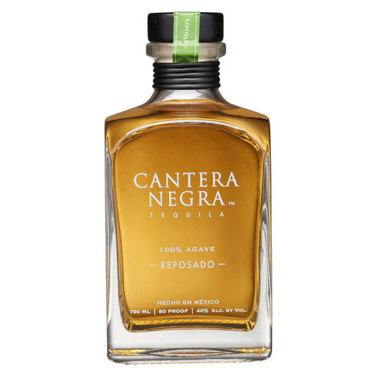 Cantera Negra Tequila Reposado 80 - 750ML - Front