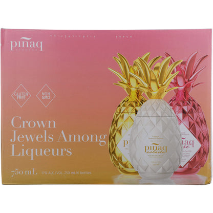 Pinaq Combo 2 Each Colada Liqueur 34, Original Tropical Liqueur 34 & R - 750ML