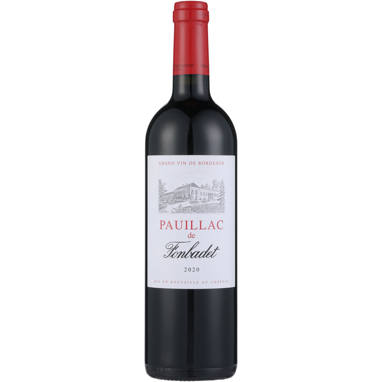Pauillac De Fonbadet Pauillac 2020 - 750ML - Front